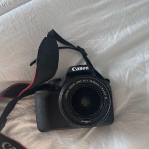 Canon EOS 2000D
Black Digital Camera with Strap